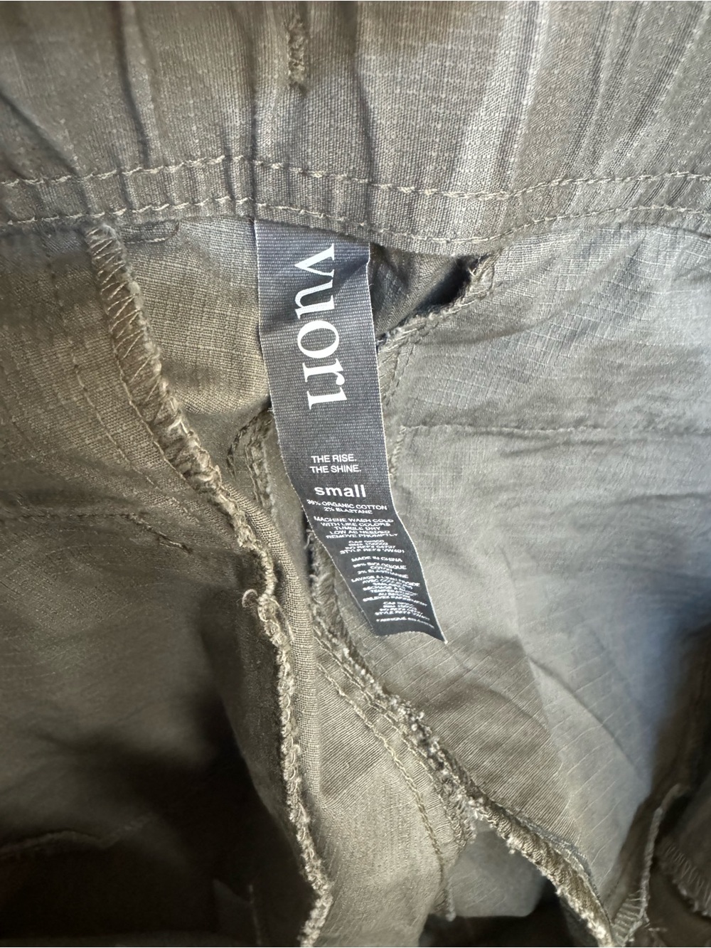 Vuori Ripstop Camo Drawstring Pants Small - Picture 8 of 10